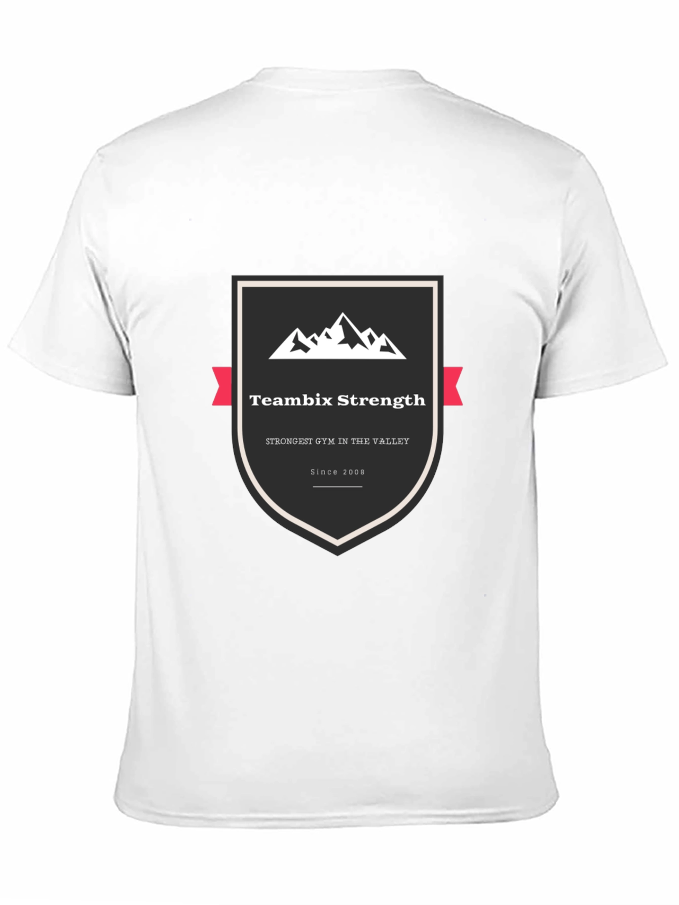 TeamBix Strength Black T-Shirt - Gym & Fitness Apparel