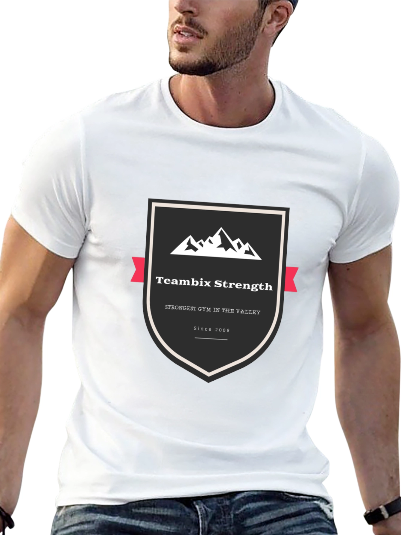 TeamBix Strength Black T-Shirt - Gym & Fitness Apparel