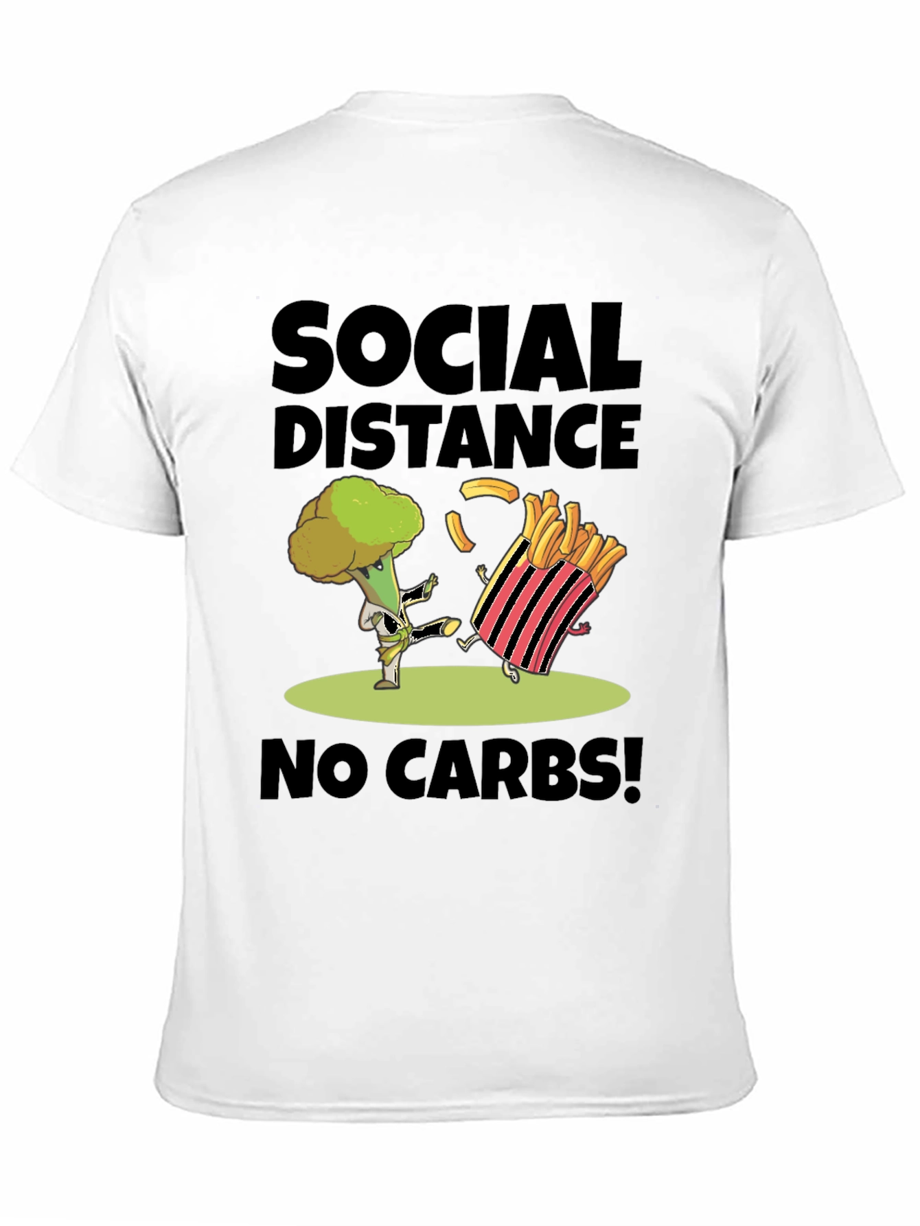 Social Distance No Carbs T-Shirt