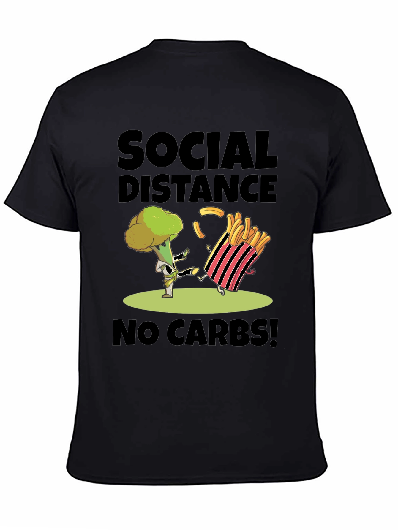 Social Distance No Carbs T-Shirt