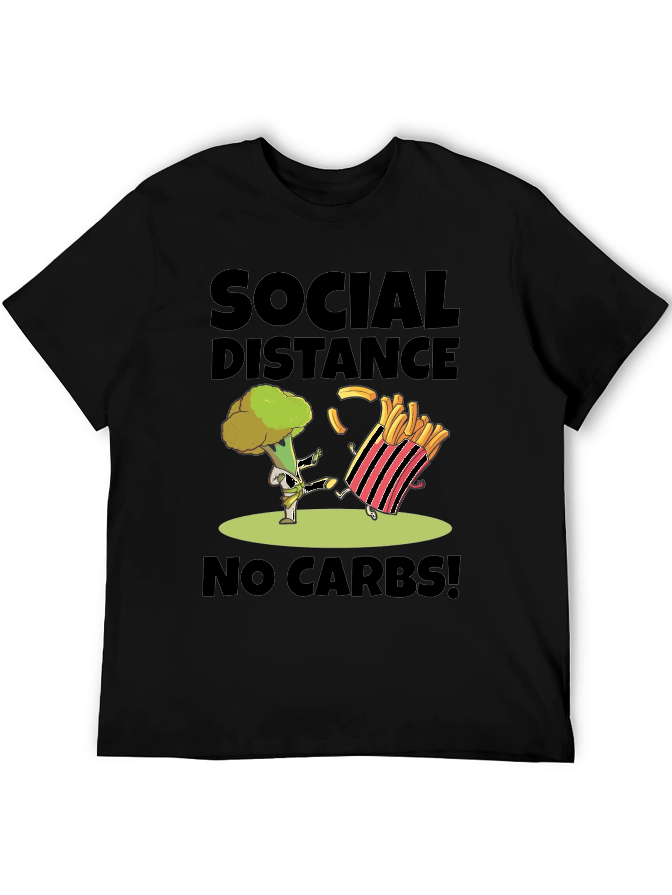 Social Distance No Carbs T-Shirt