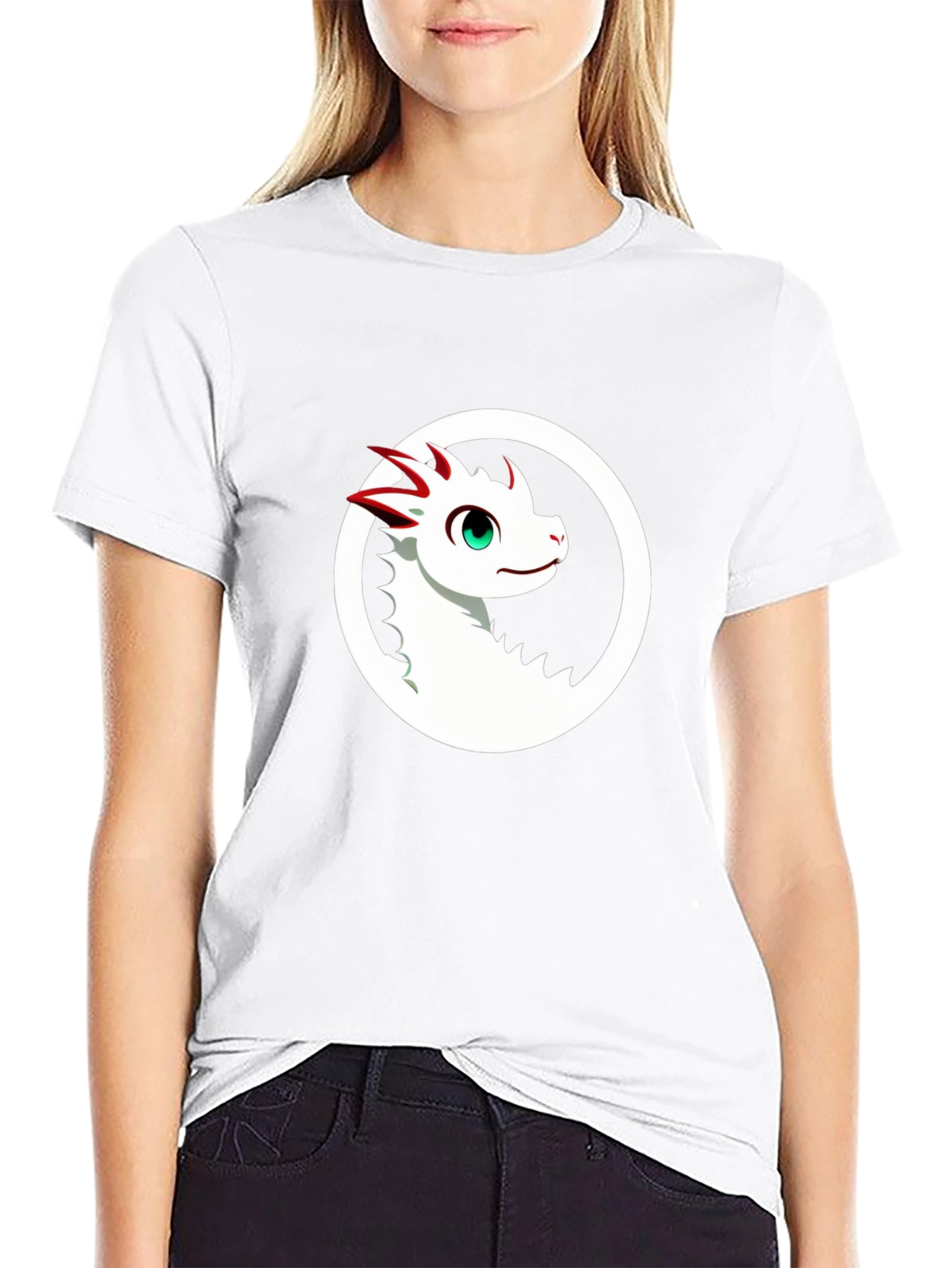Dragon Graphic Black T-Shirt - Casual Style