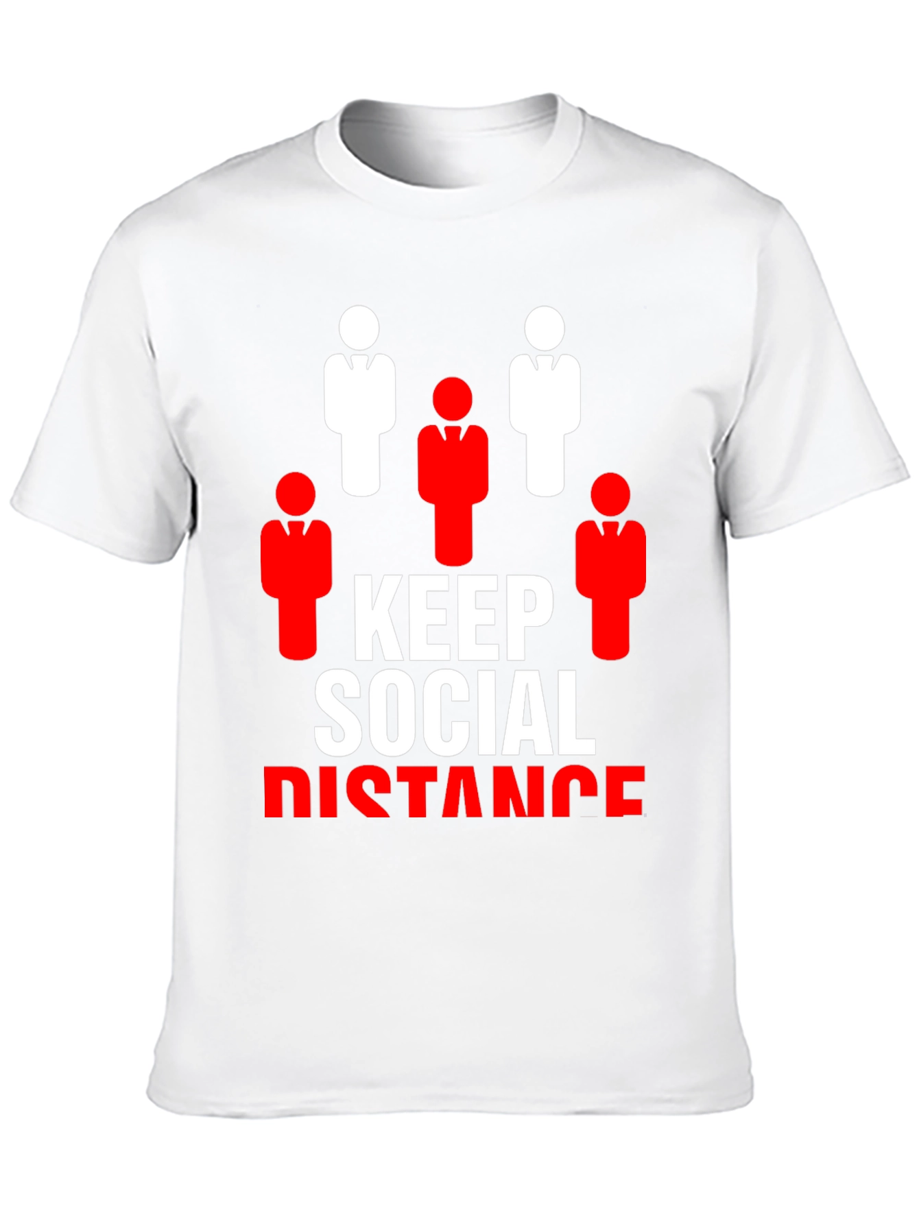 Keep Social Distance Graphic T-Shirt