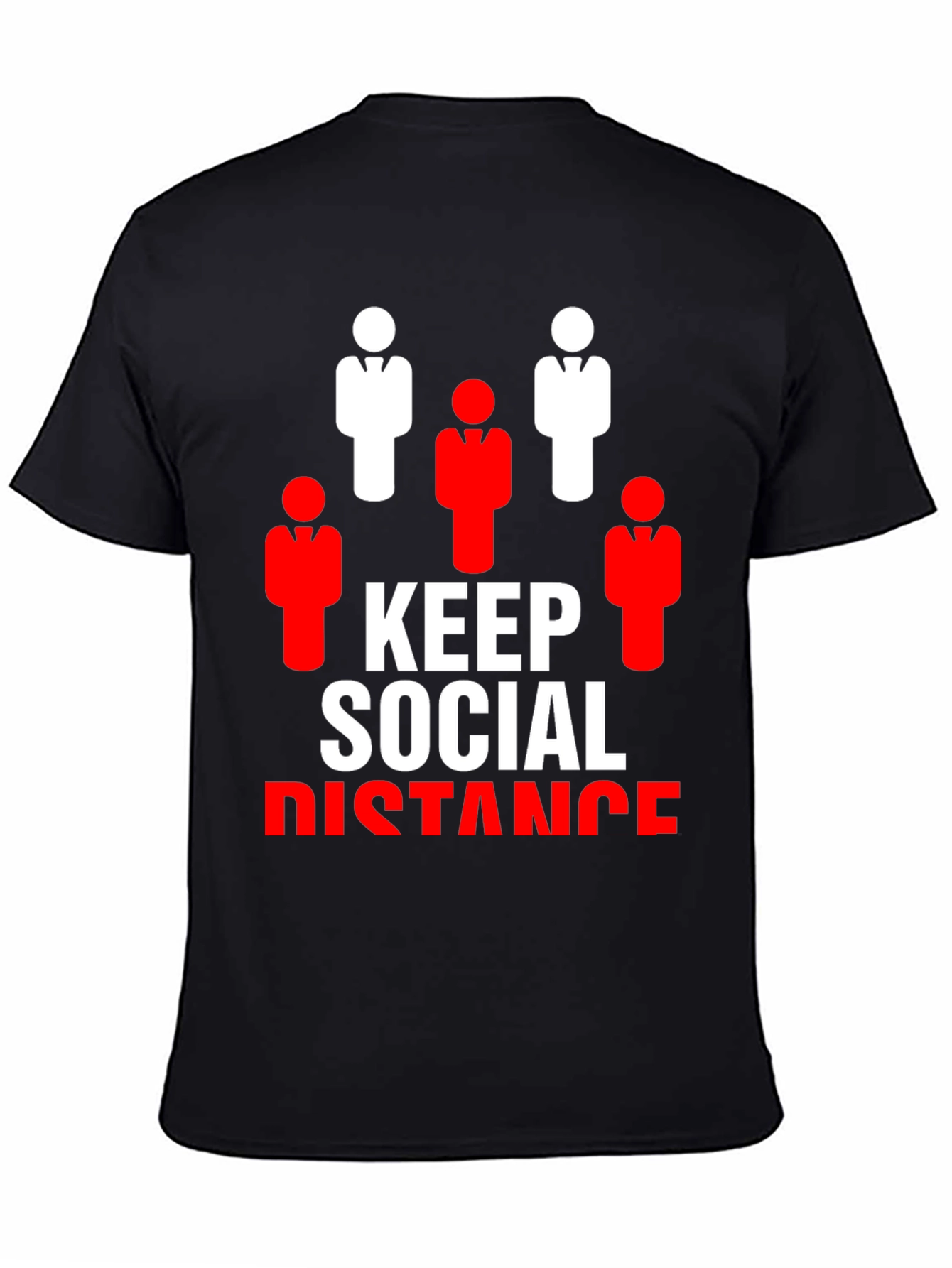 Keep Social Distance Graphic T-Shirt