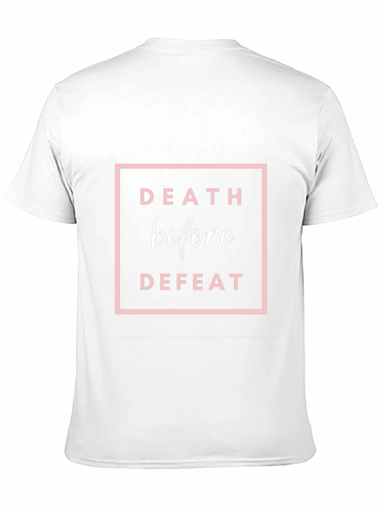 Death Before Defeat Graphic Tee