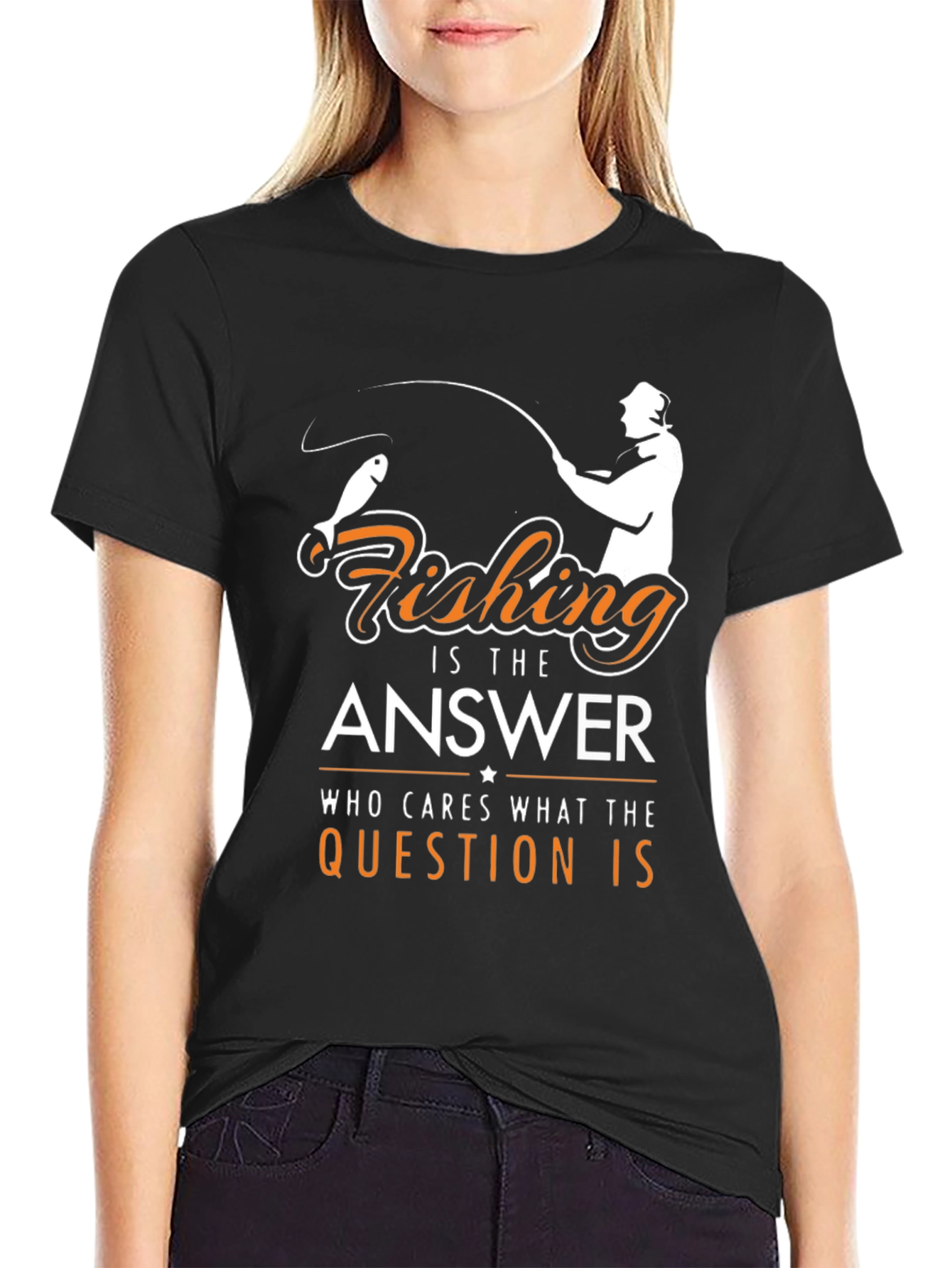 Fishing Is The Answer T-Shirt
