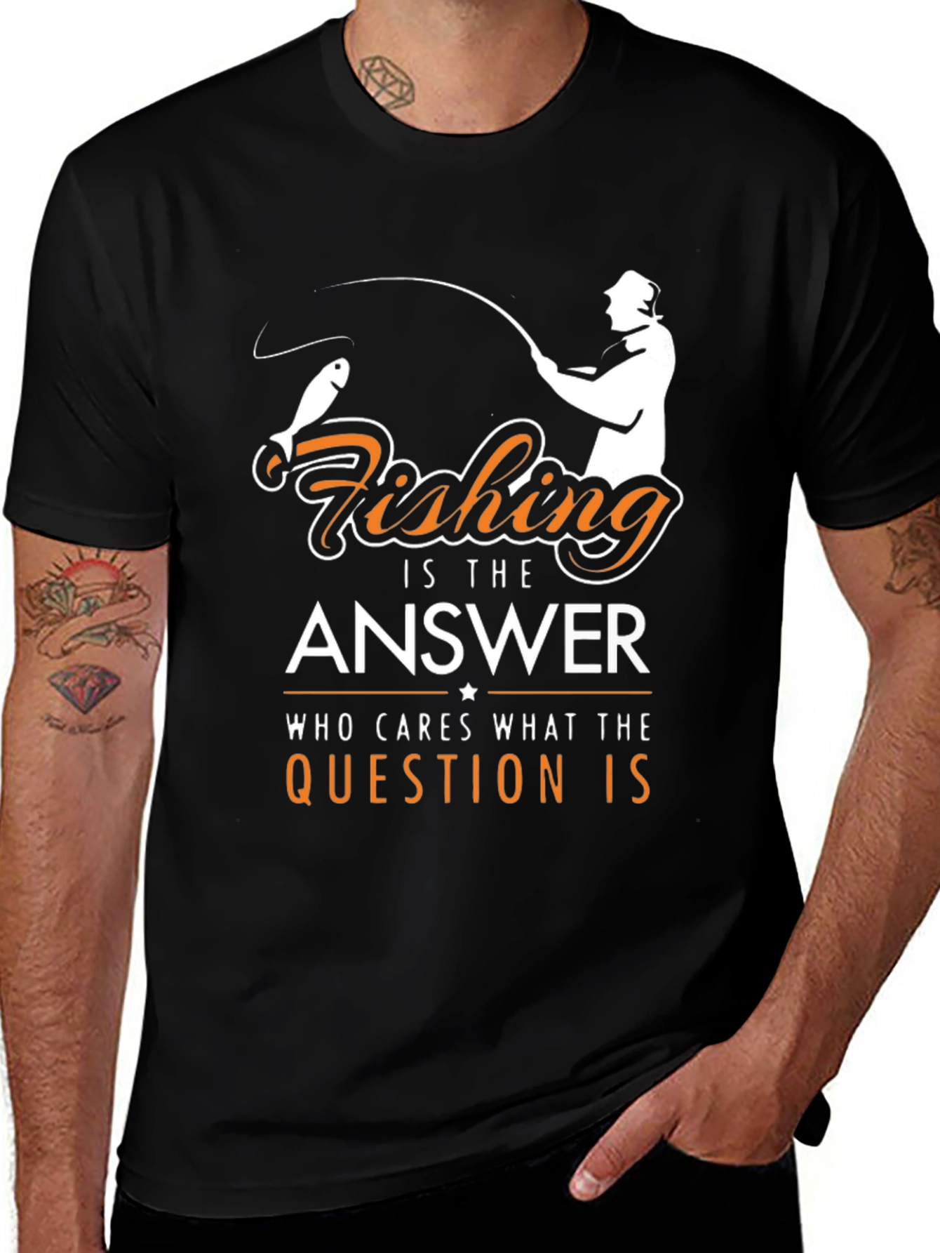 Fishing Is The Answer T-Shirt