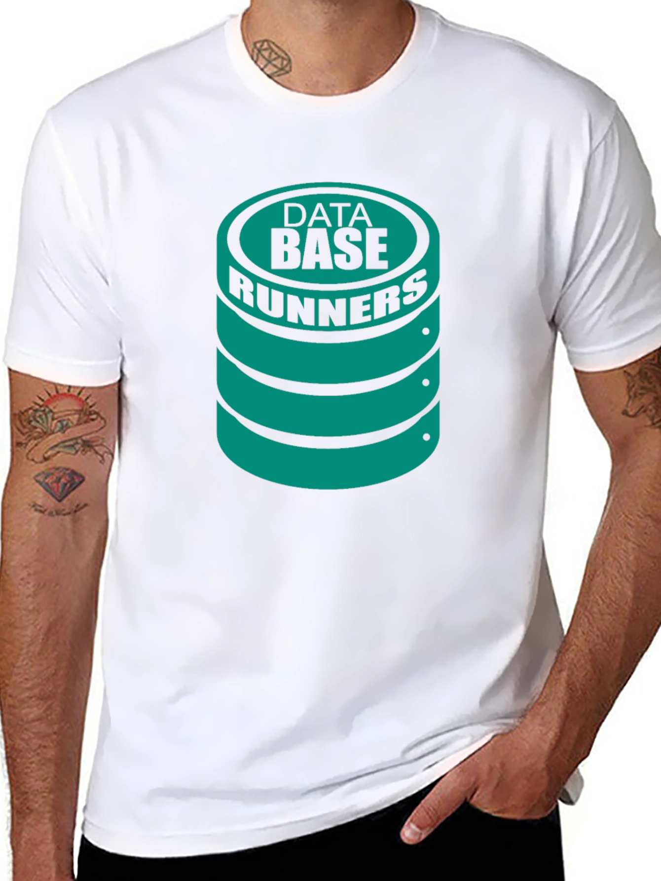Database Runners T-Shirt - Programmer Humor