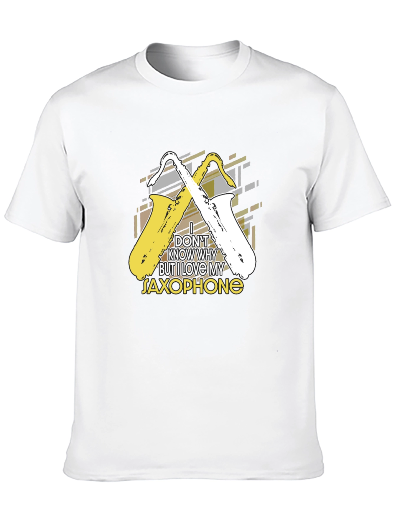 Saxophone Lover Black T-Shirt - Music Gift