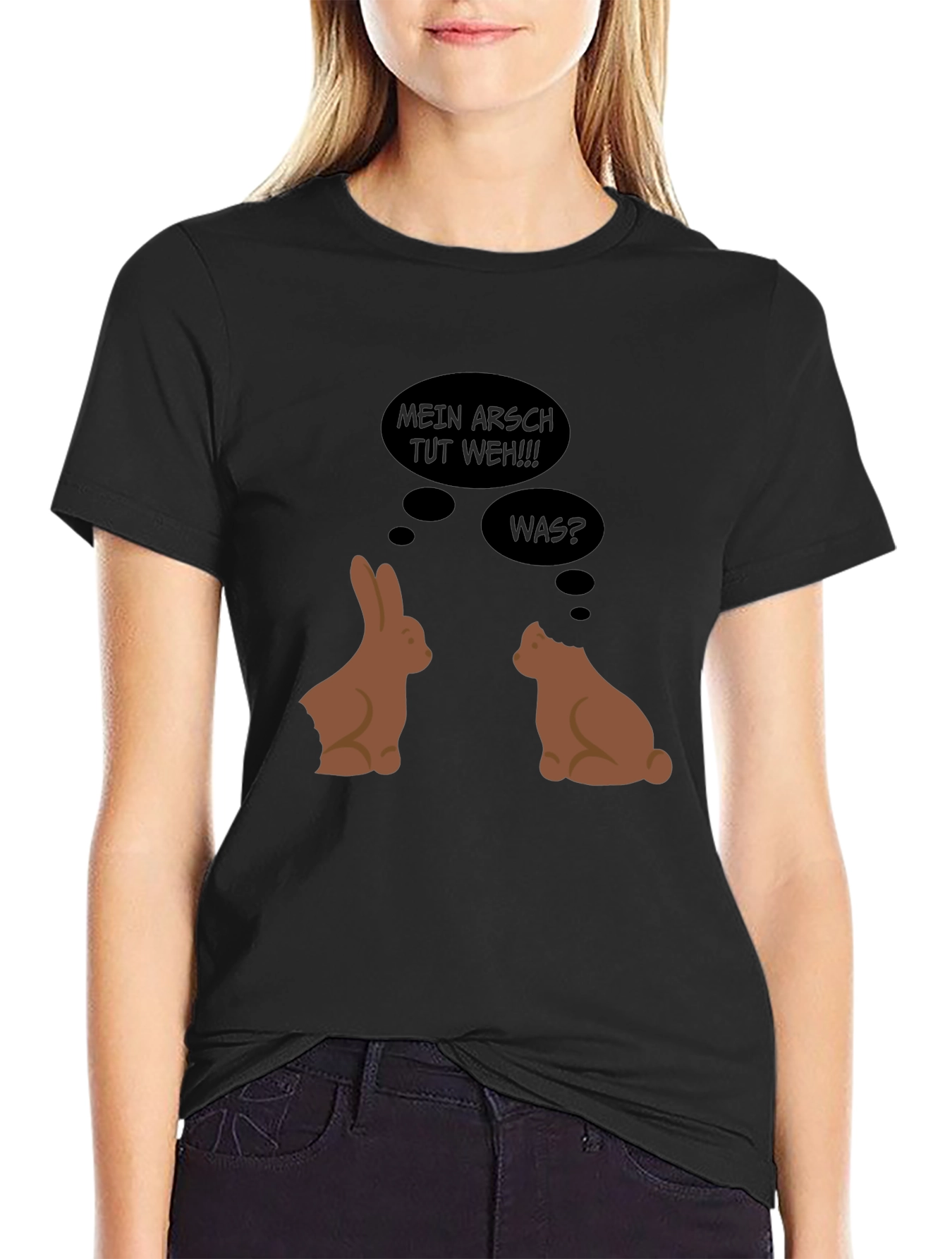 Funny German Chocolate Bunny T-Shirt