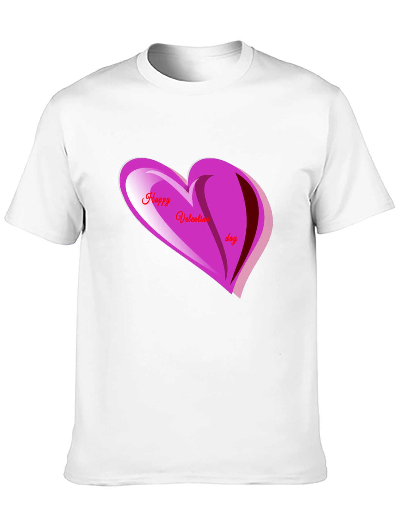 Valentines Day Graphic T-Shirt - Heart Design