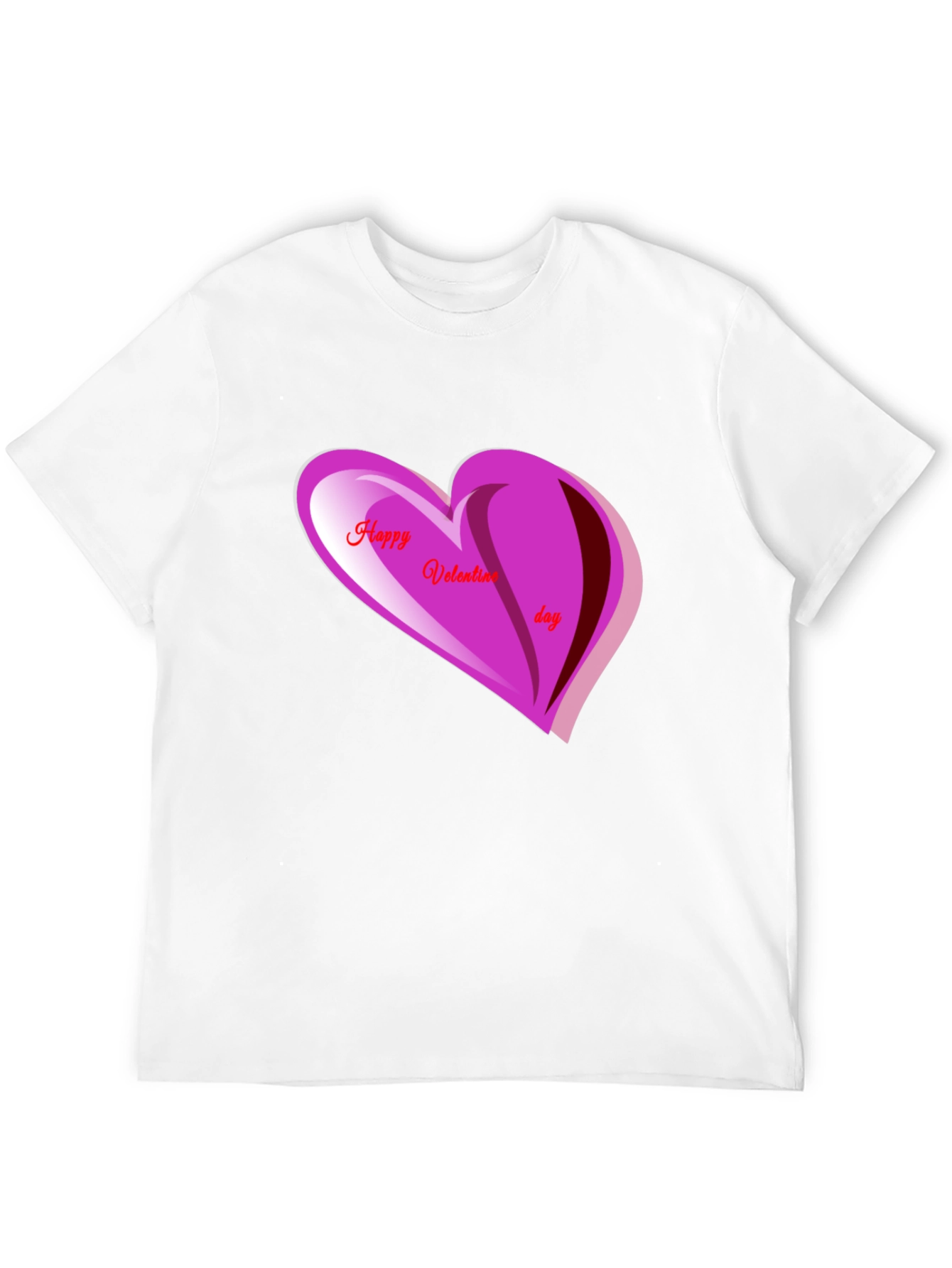 Valentines Day Graphic T-Shirt - Heart Design
