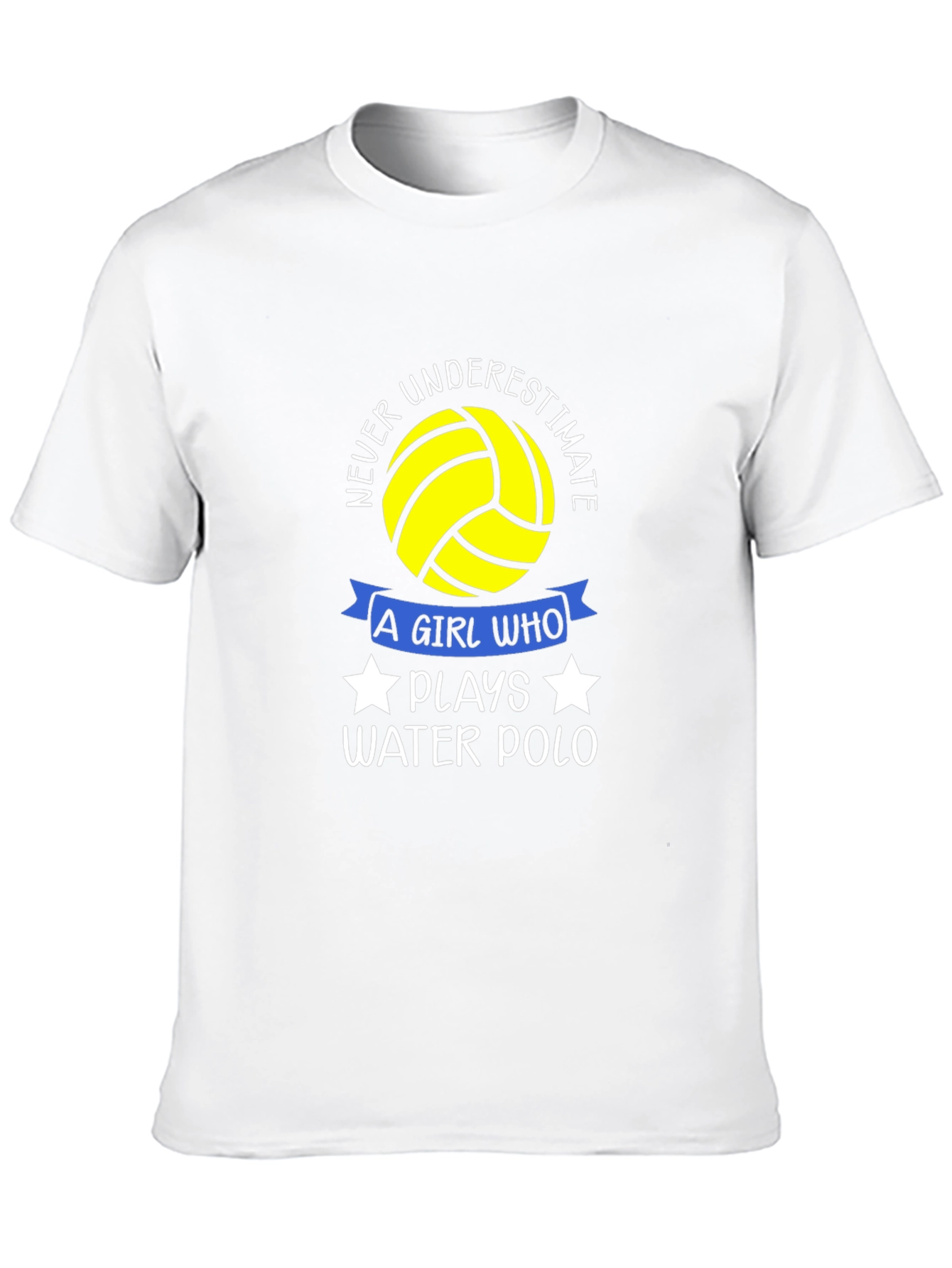 Never Underestimate a Water Polo Girl T-Shirt