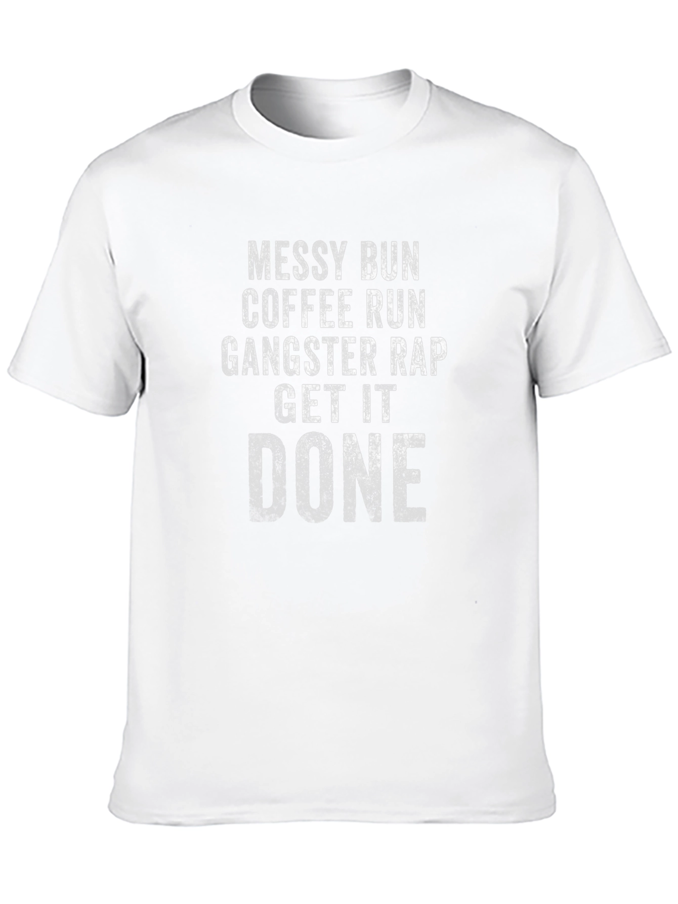 Messy Bun Coffee Run Graphic Tee