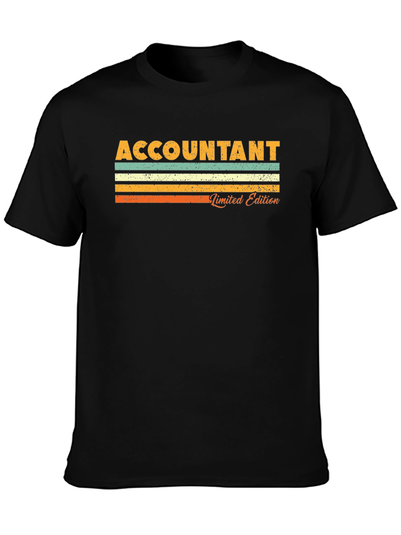 Accountant Limited Edition Retro T-Shirt