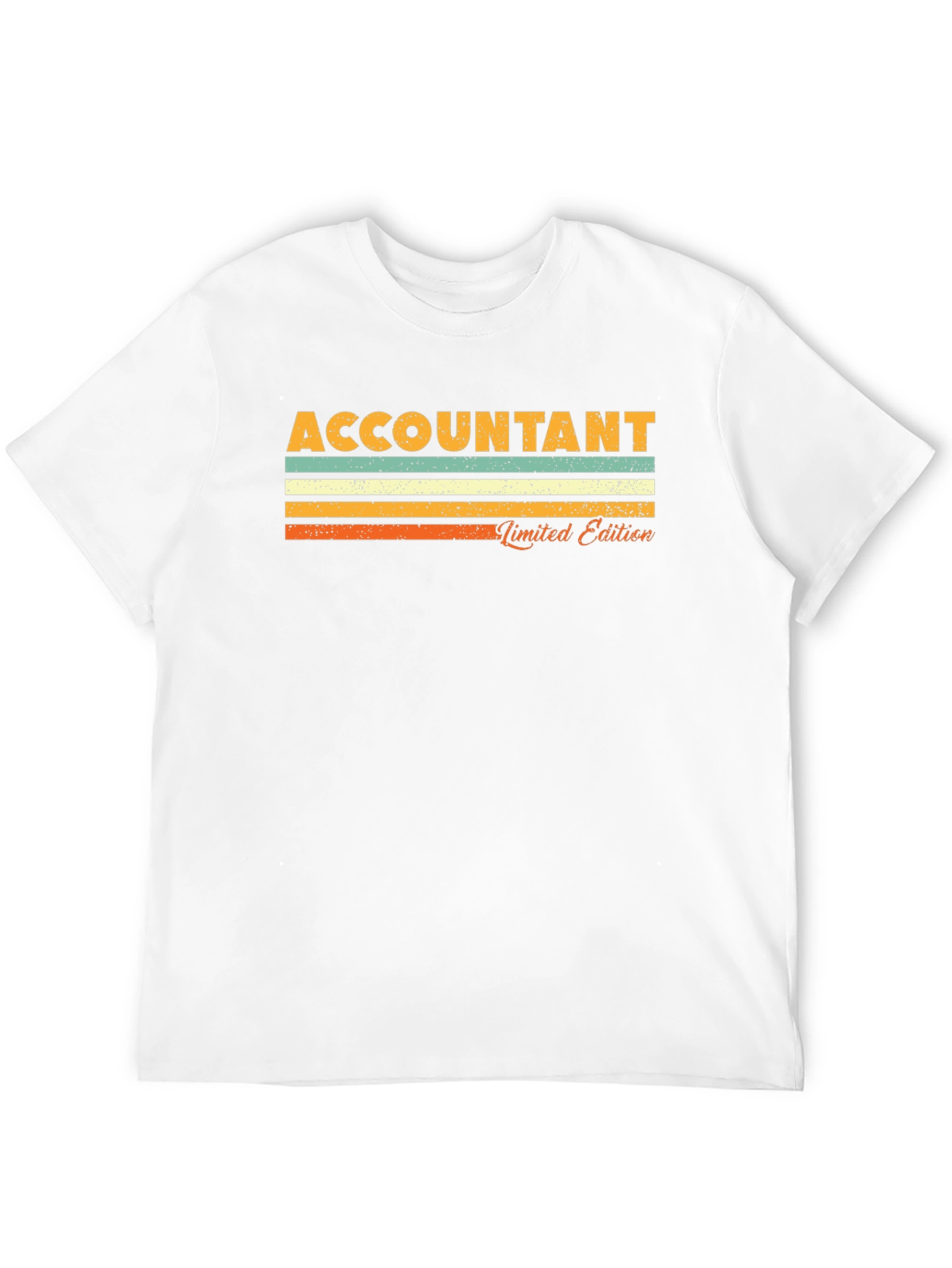 Accountant Limited Edition Retro T-Shirt