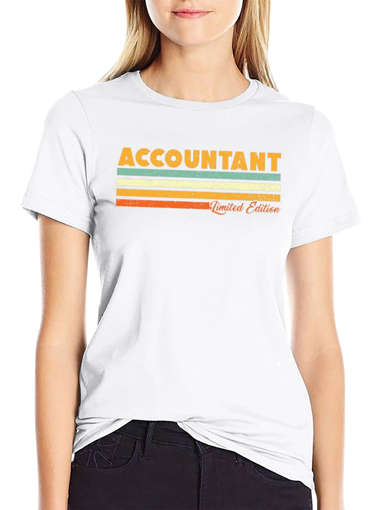 Accountant Limited Edition Retro T-Shirt