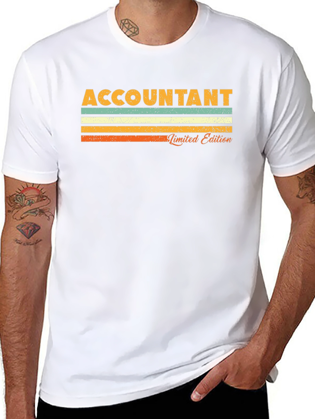 Accountant Limited Edition Retro T-Shirt