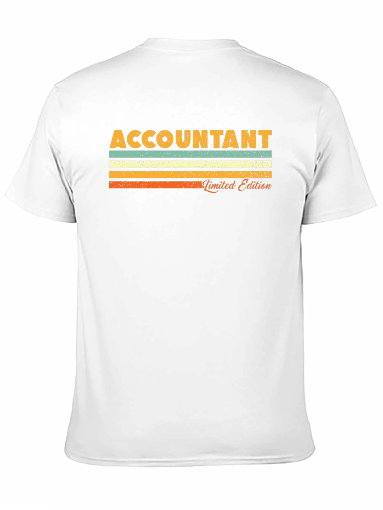 Accountant Limited Edition Retro T-Shirt