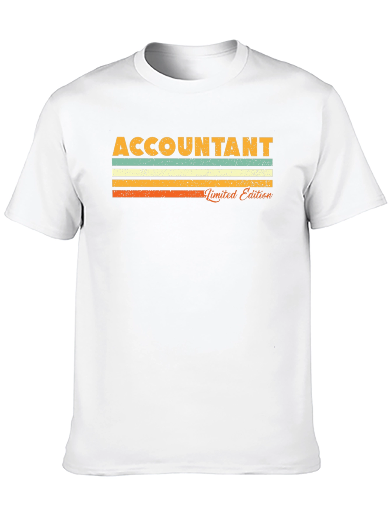 Accountant Limited Edition Retro T-Shirt