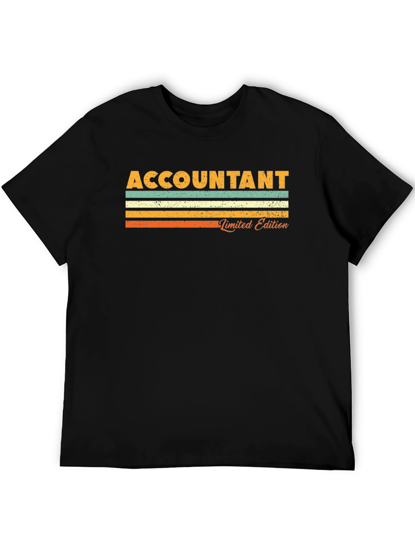 Accountant Limited Edition Retro T-Shirt