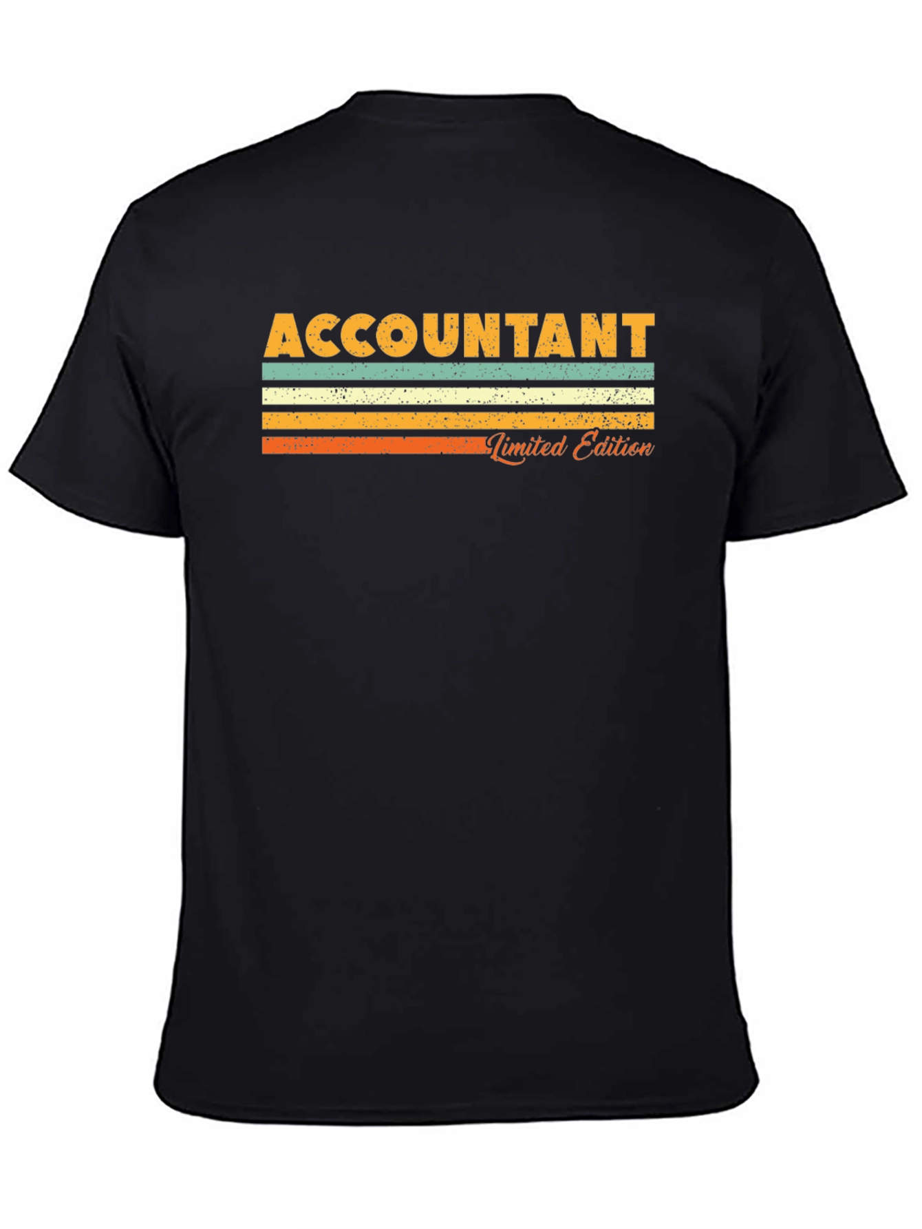 Accountant Limited Edition Retro T-Shirt