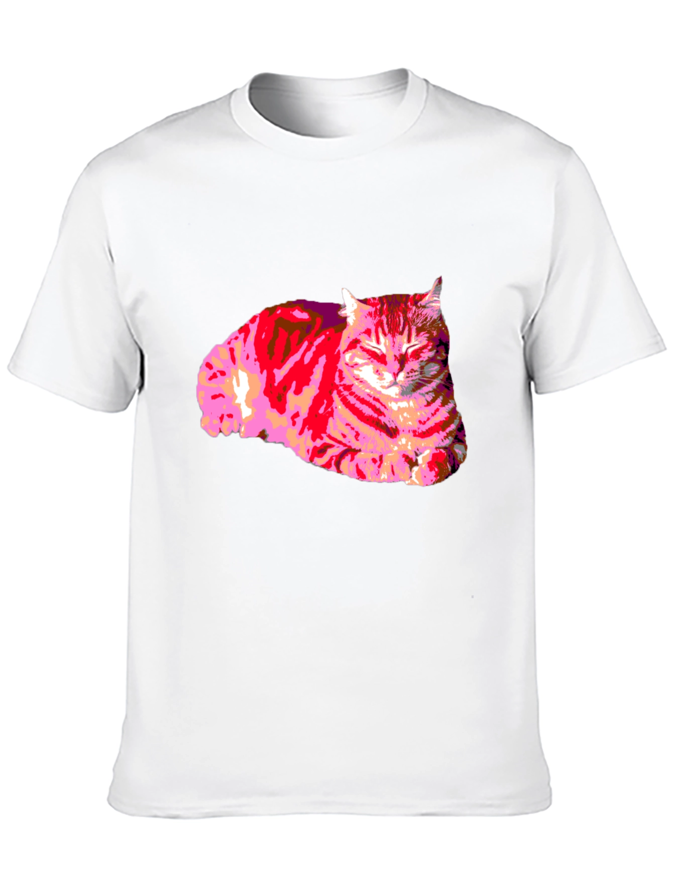 Cool Cat Graphic T-Shirt - Black