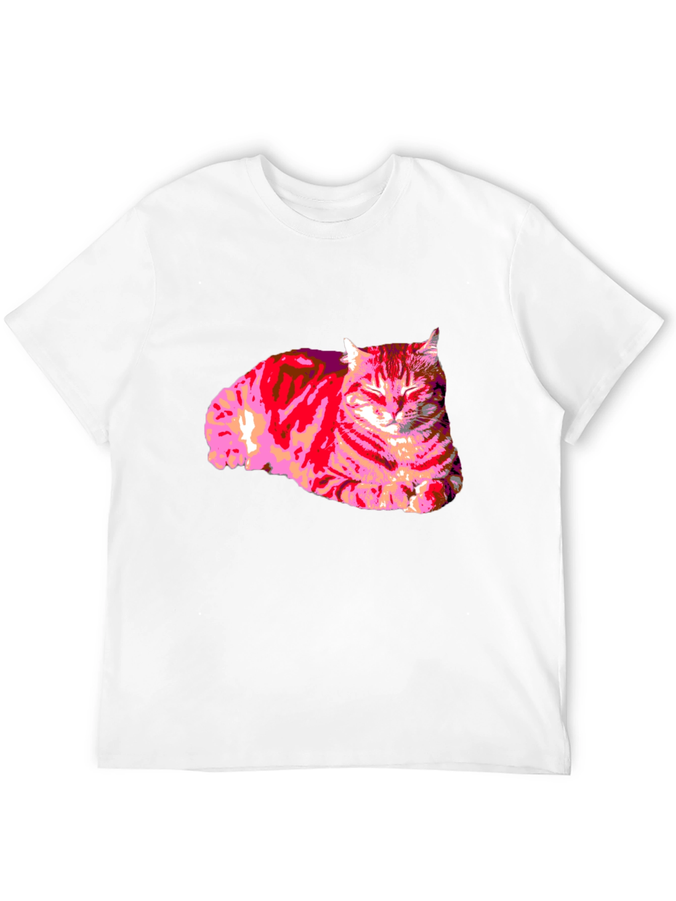 Cool Cat Graphic T-Shirt - Black