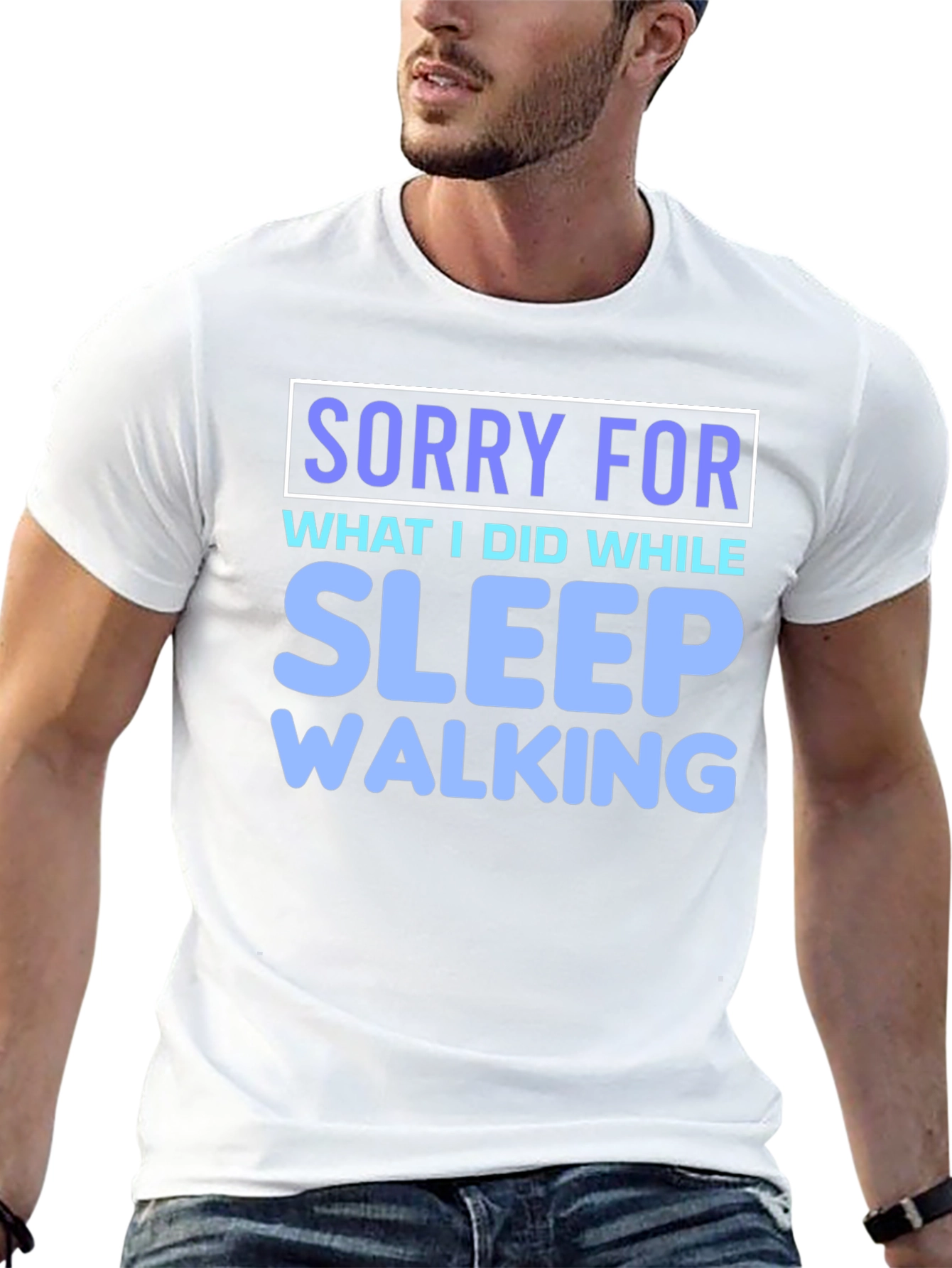 Sleepwalking Apology T-Shirt - Funny Novelty Tee