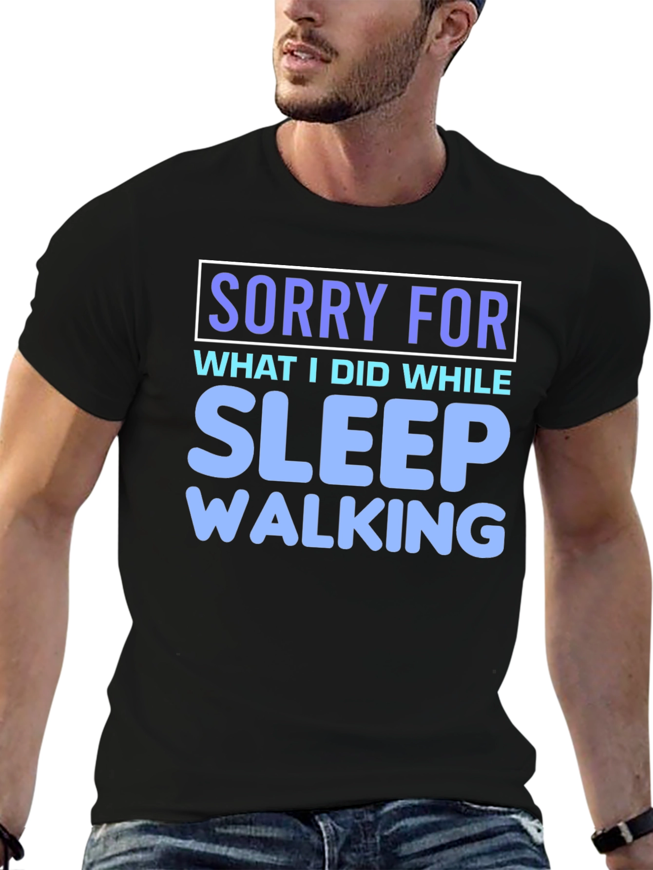Sleepwalking Apology T-Shirt - Funny Novelty Tee