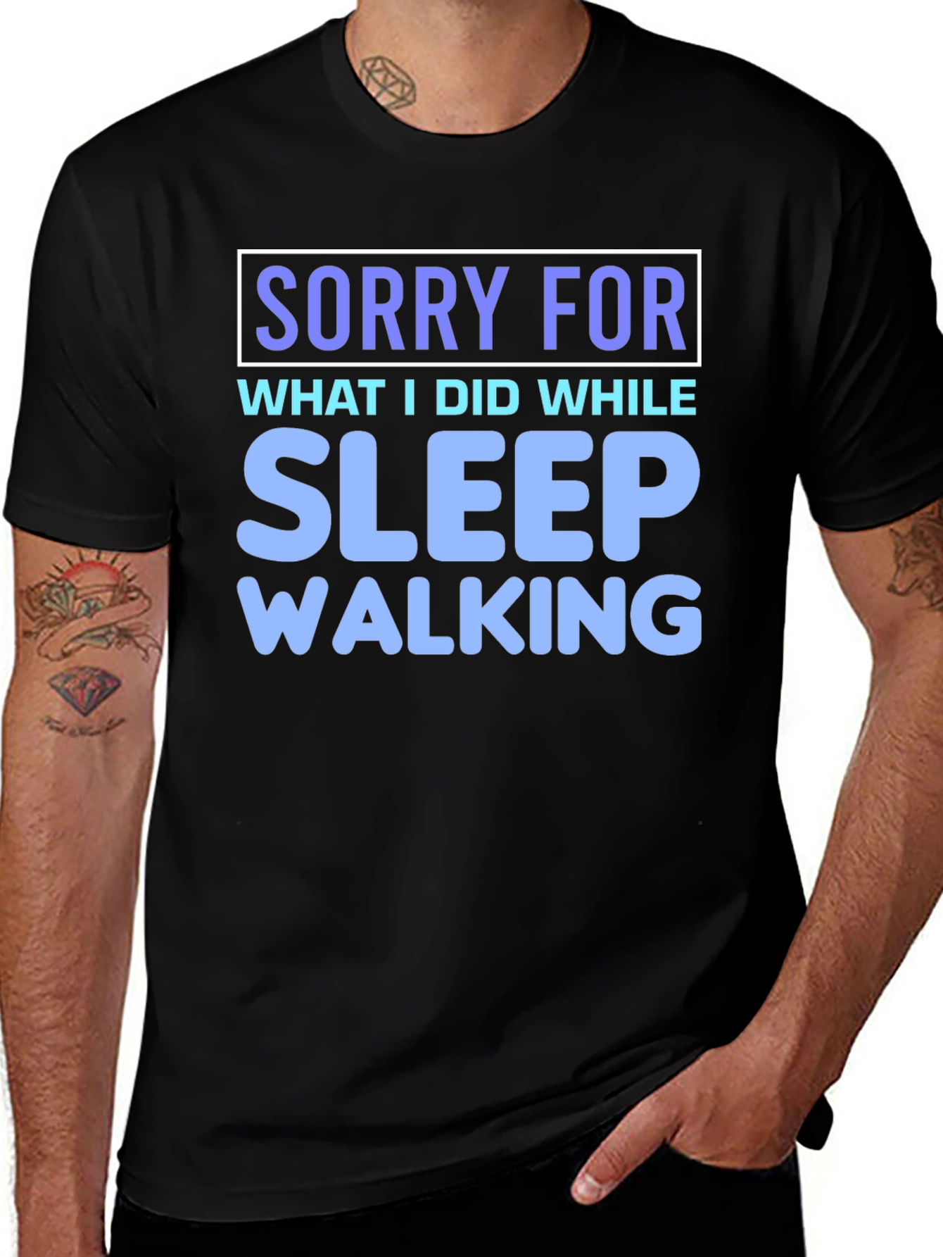 Sleepwalking Apology T-Shirt - Funny Novelty Tee