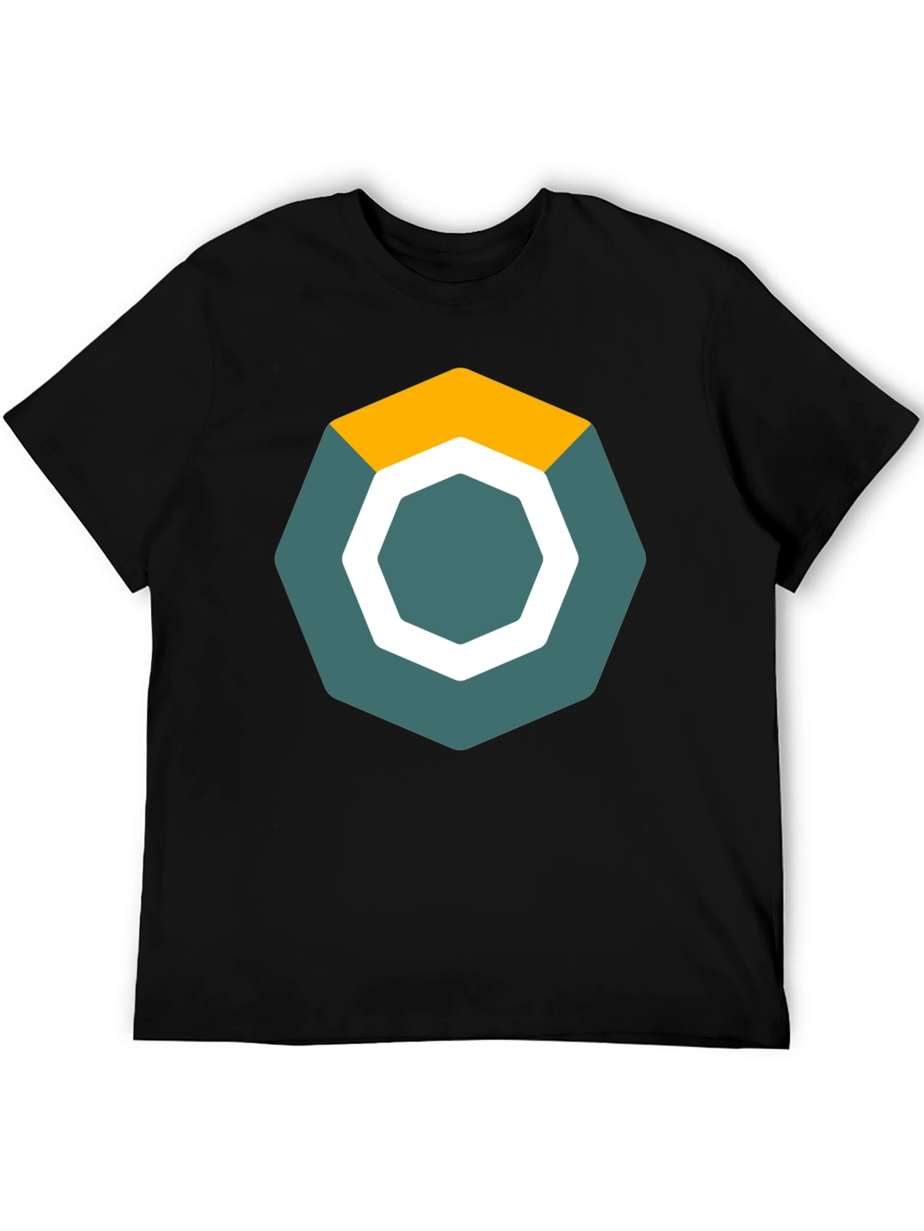 Geometric Graphic Tee - Modern Casual Style