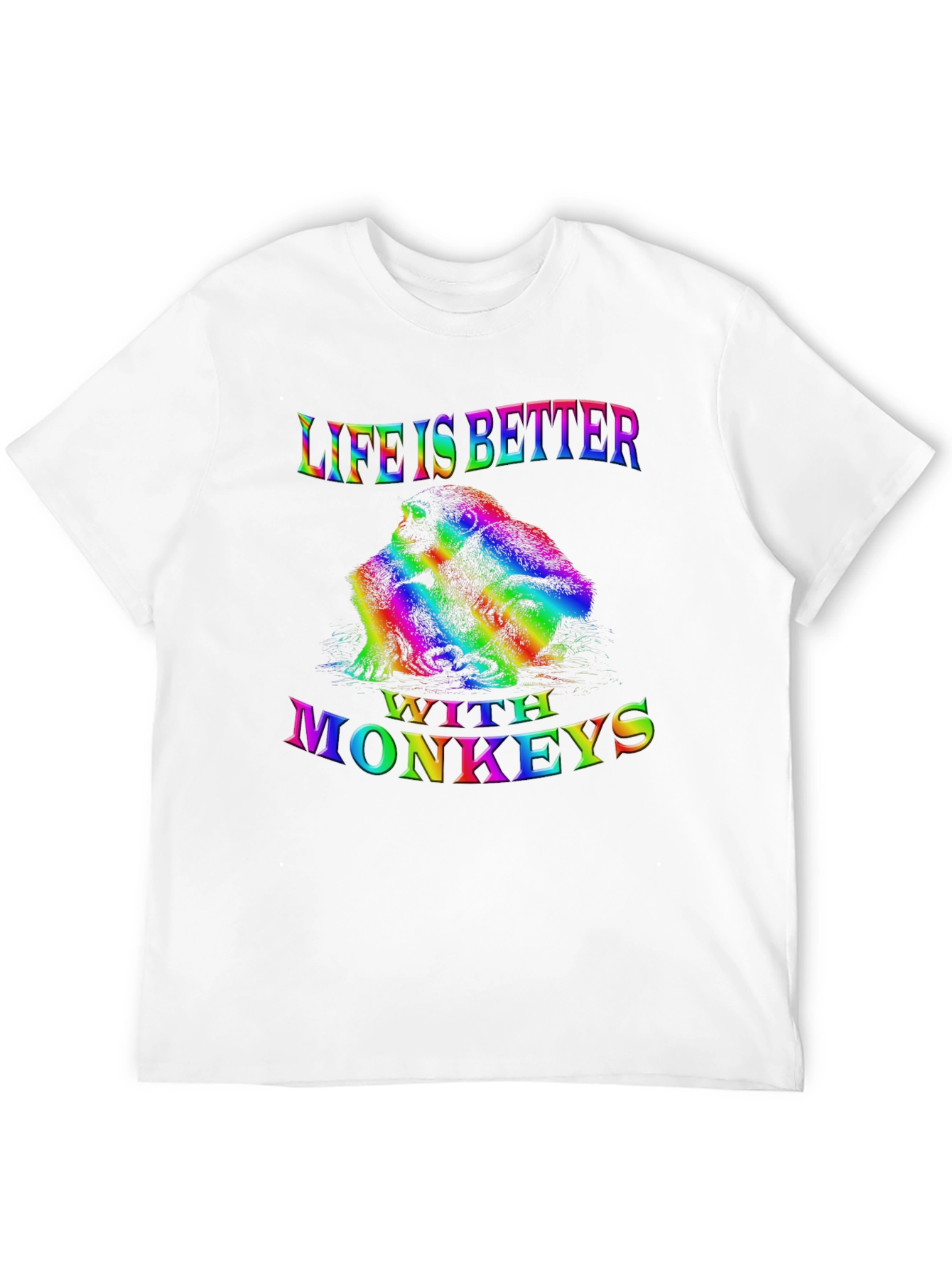Life is Better with Monkeys Tee
