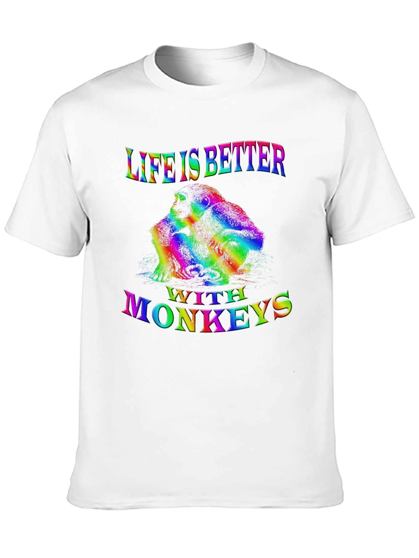 Life is Better with Monkeys Tee