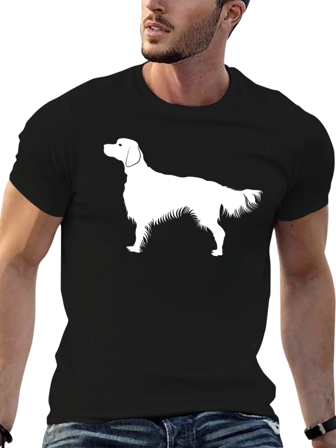 Dog Lovers Black T-Shirt