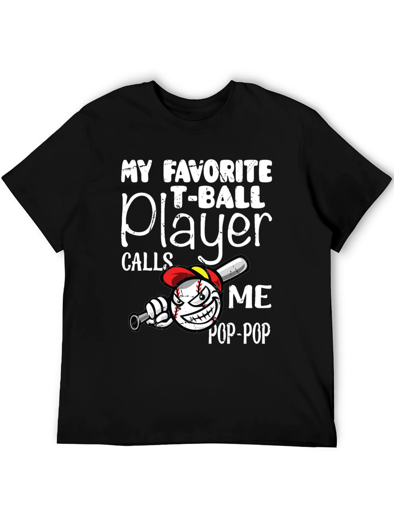 My Favorite T-Ball Player Pop-Pop Graphic Tee