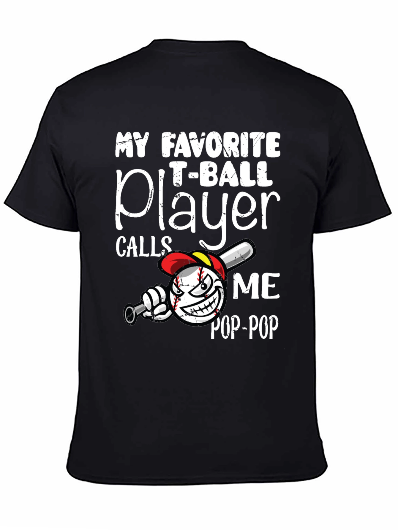 My Favorite T-Ball Player Pop-Pop Graphic Tee