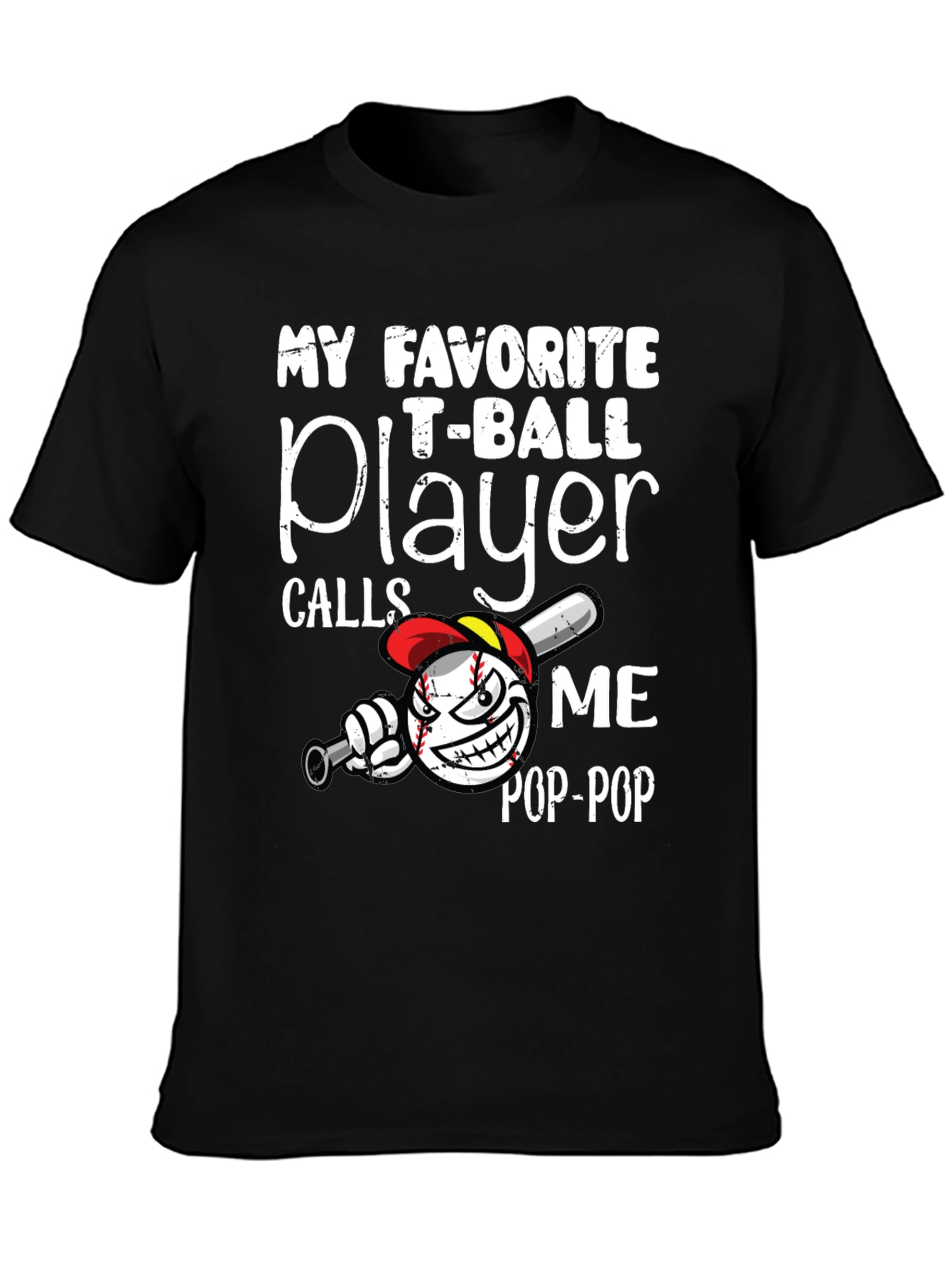 My Favorite T-Ball Player Pop-Pop Graphic Tee