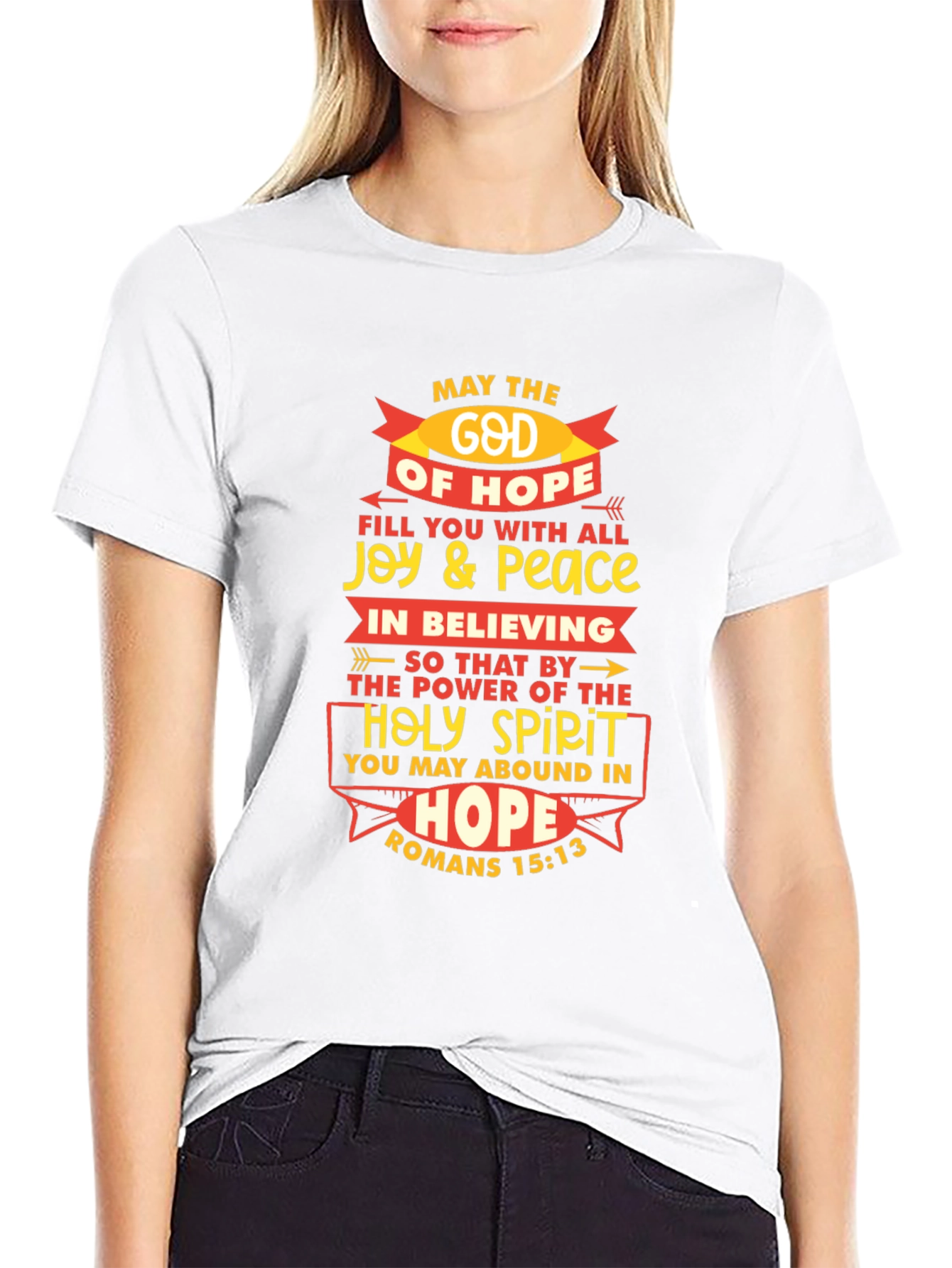 God of Hope T-Shirt - Christian Scripture Tee