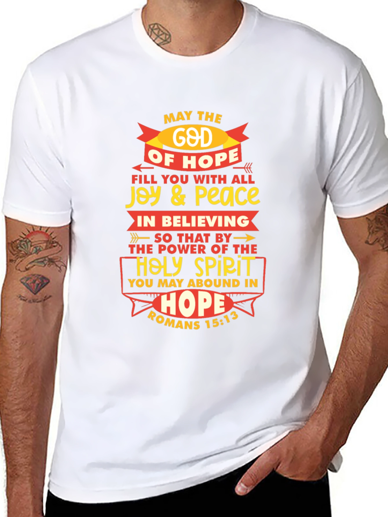 God of Hope T-Shirt - Christian Scripture Tee