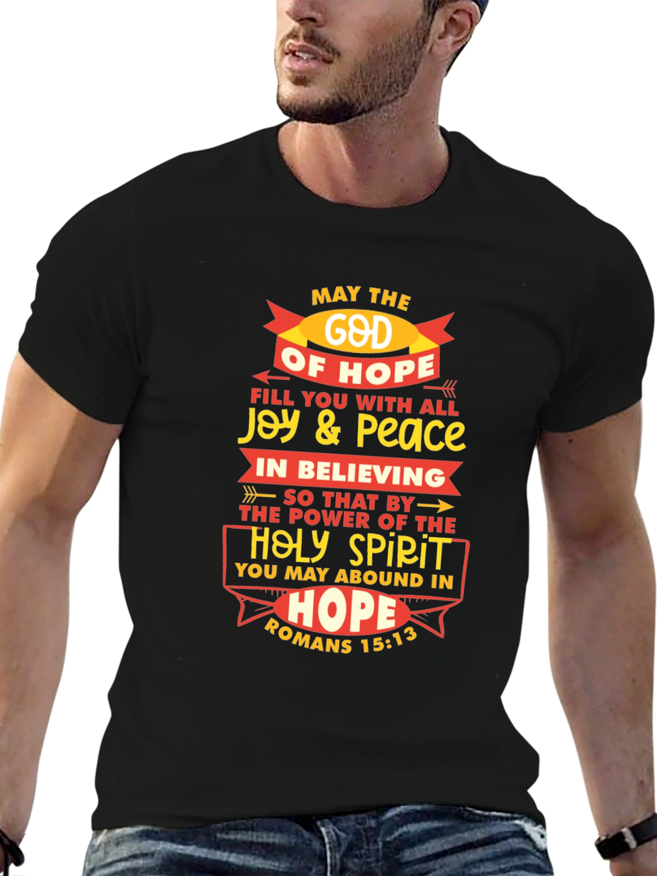 God of Hope T-Shirt - Christian Scripture Tee