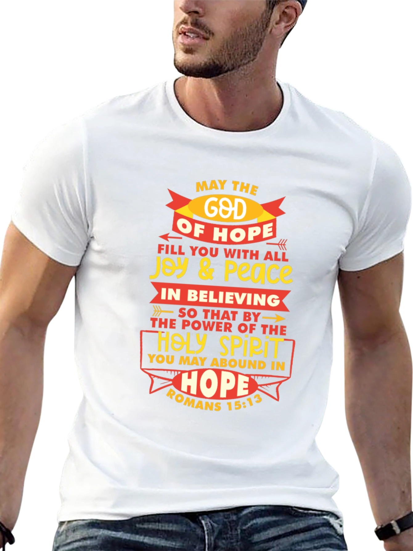 God of Hope T-Shirt - Christian Scripture Tee