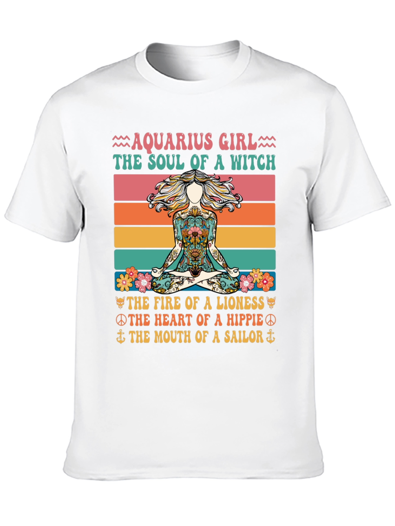 Aquarius Girl Soul of a Witch Graphic Tee