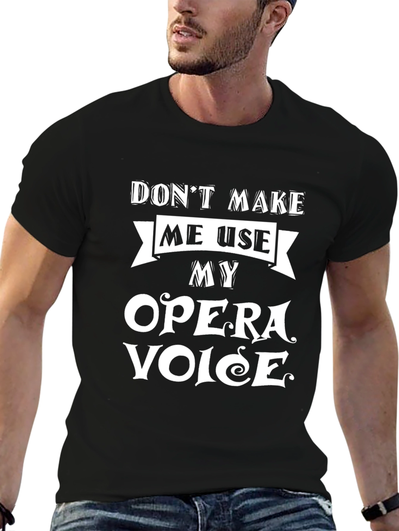 Opera Voice Threat T-Shirt Funny Music Tee