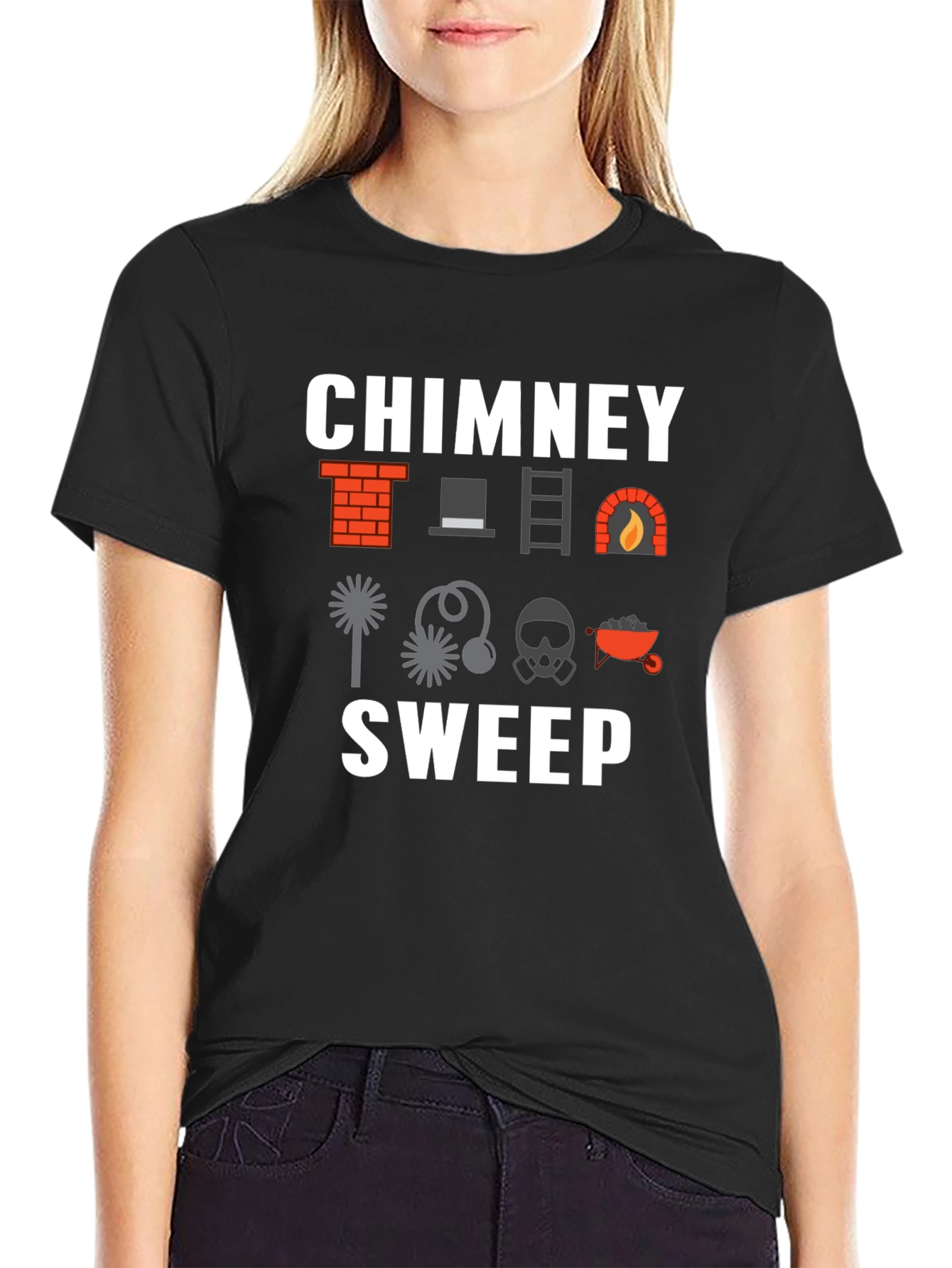 Chimney Sweep Graphic T-Shirt