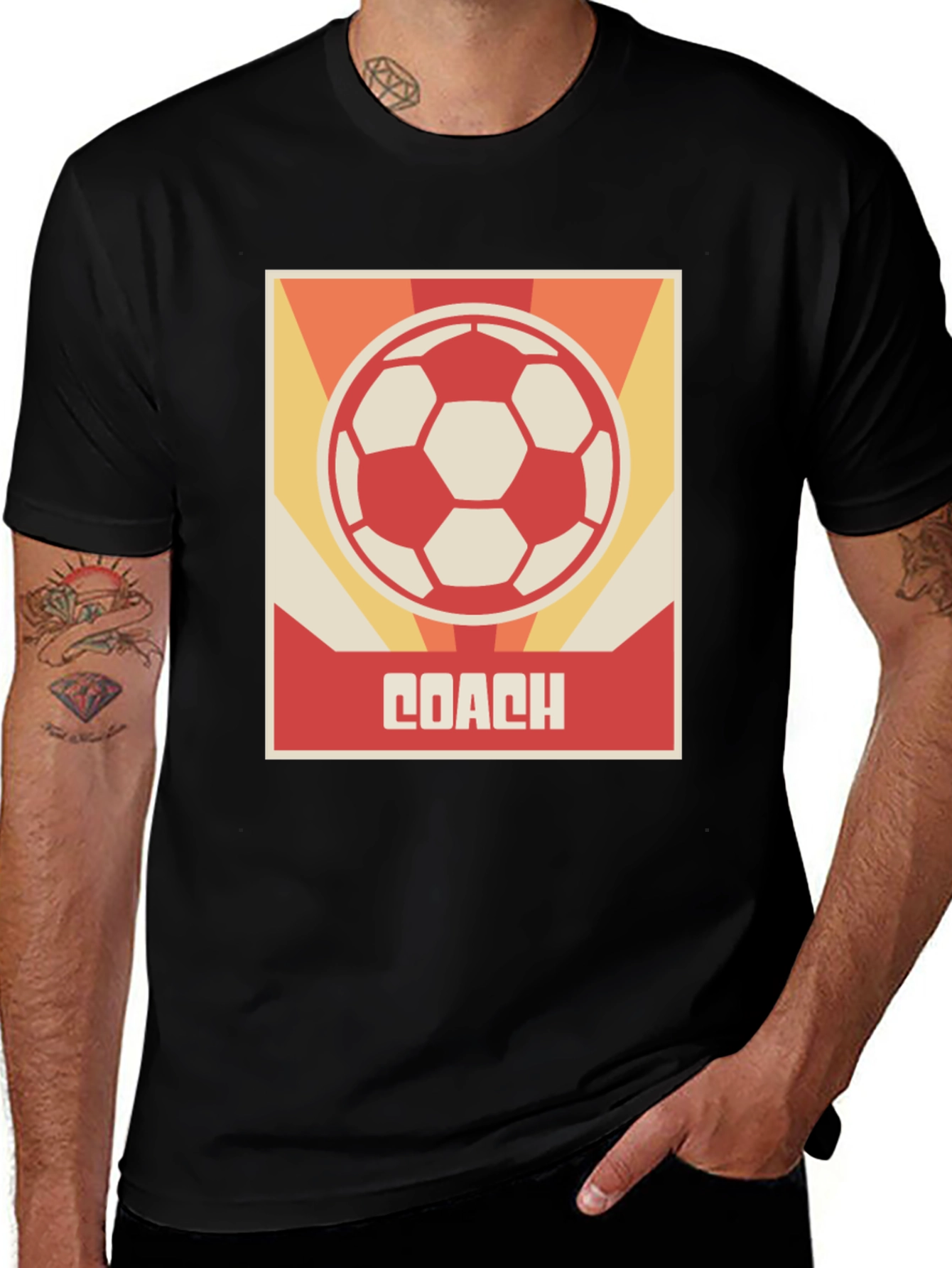 Soccer Coach Graphic T-Shirt