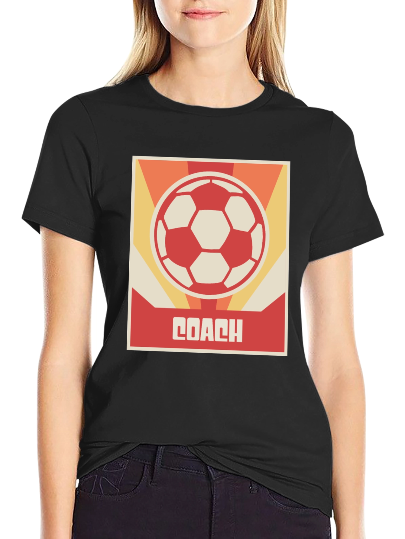 Soccer Coach Graphic T-Shirt