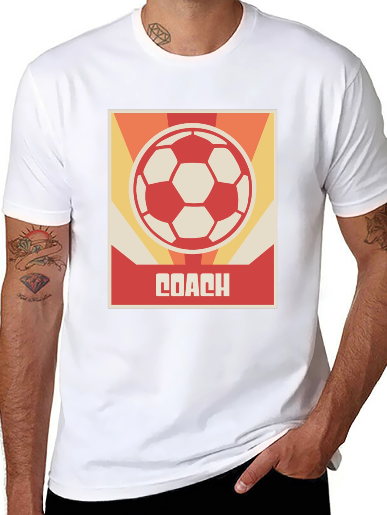 Soccer Coach Graphic T-Shirt