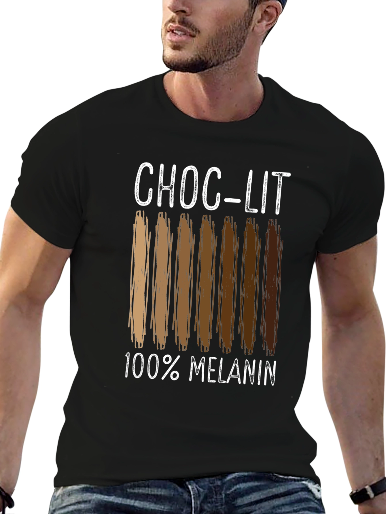 Choc-Lit 100% Melanin T-Shirt