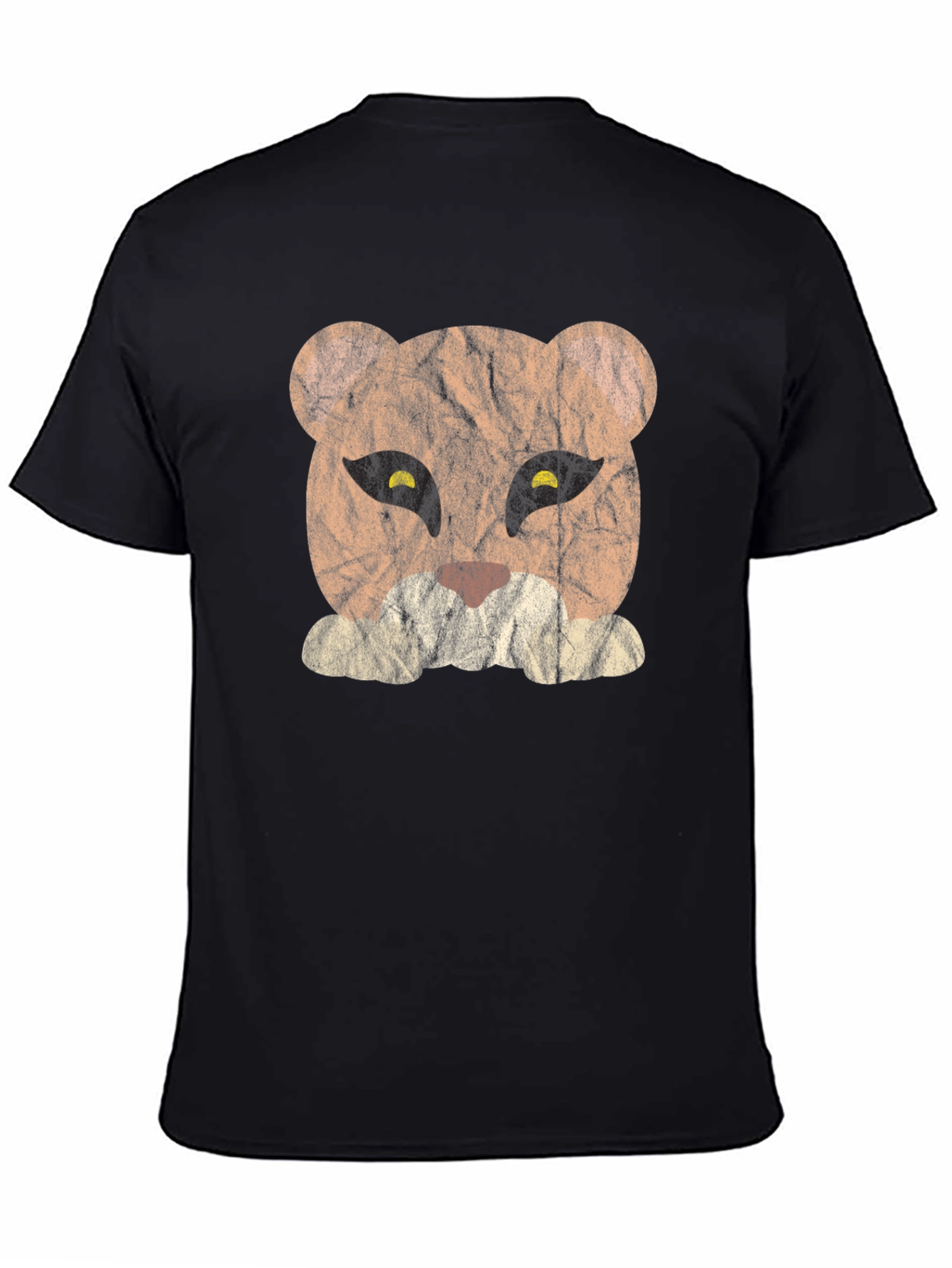 Lioness Graphic Tee - Distressed Design